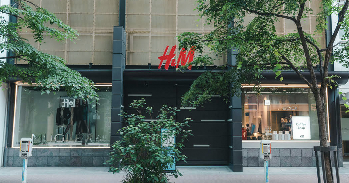 H＆M、国内初カフェ併設の銀座並木通り店をオープン